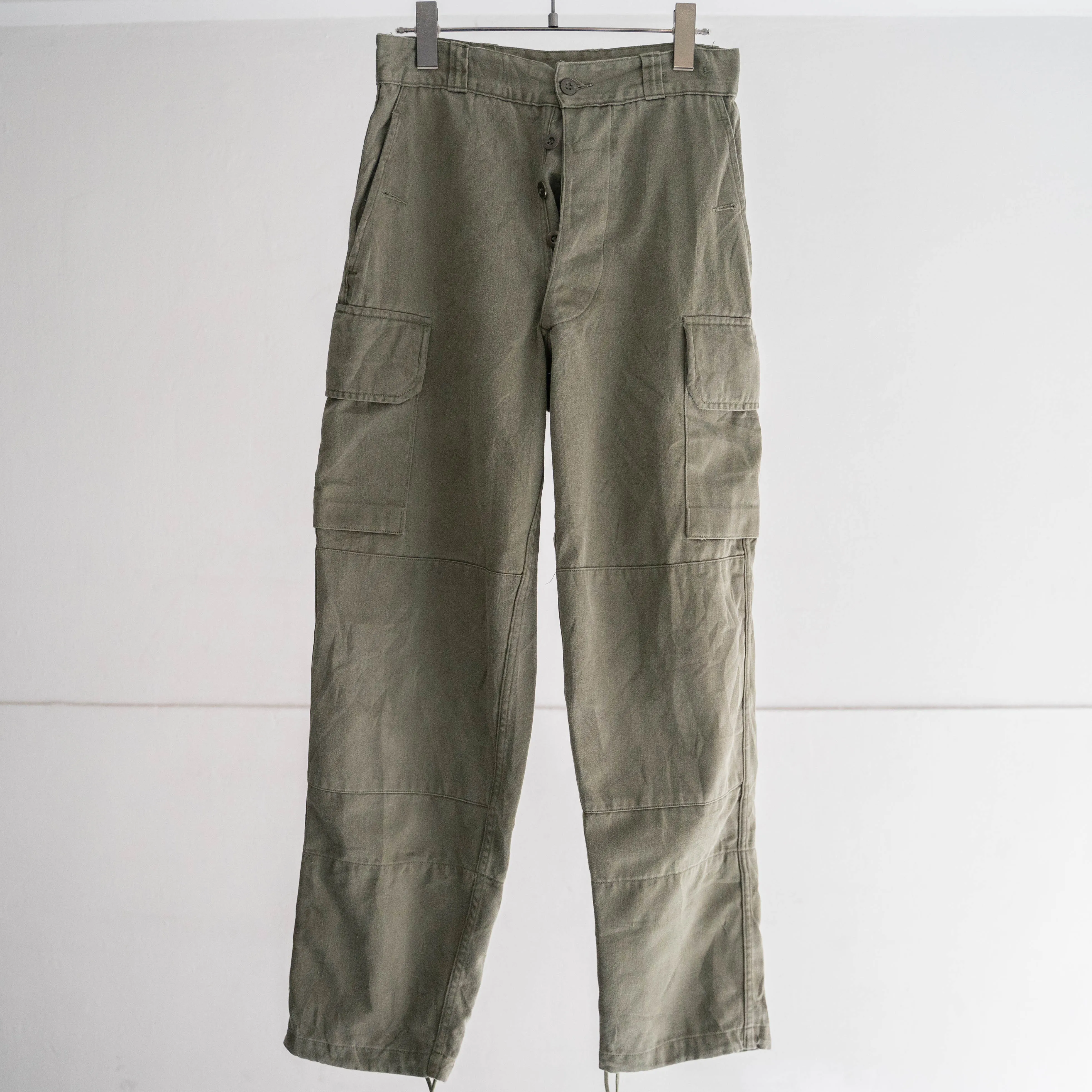 1960-70s French military m64 cargo pants -2