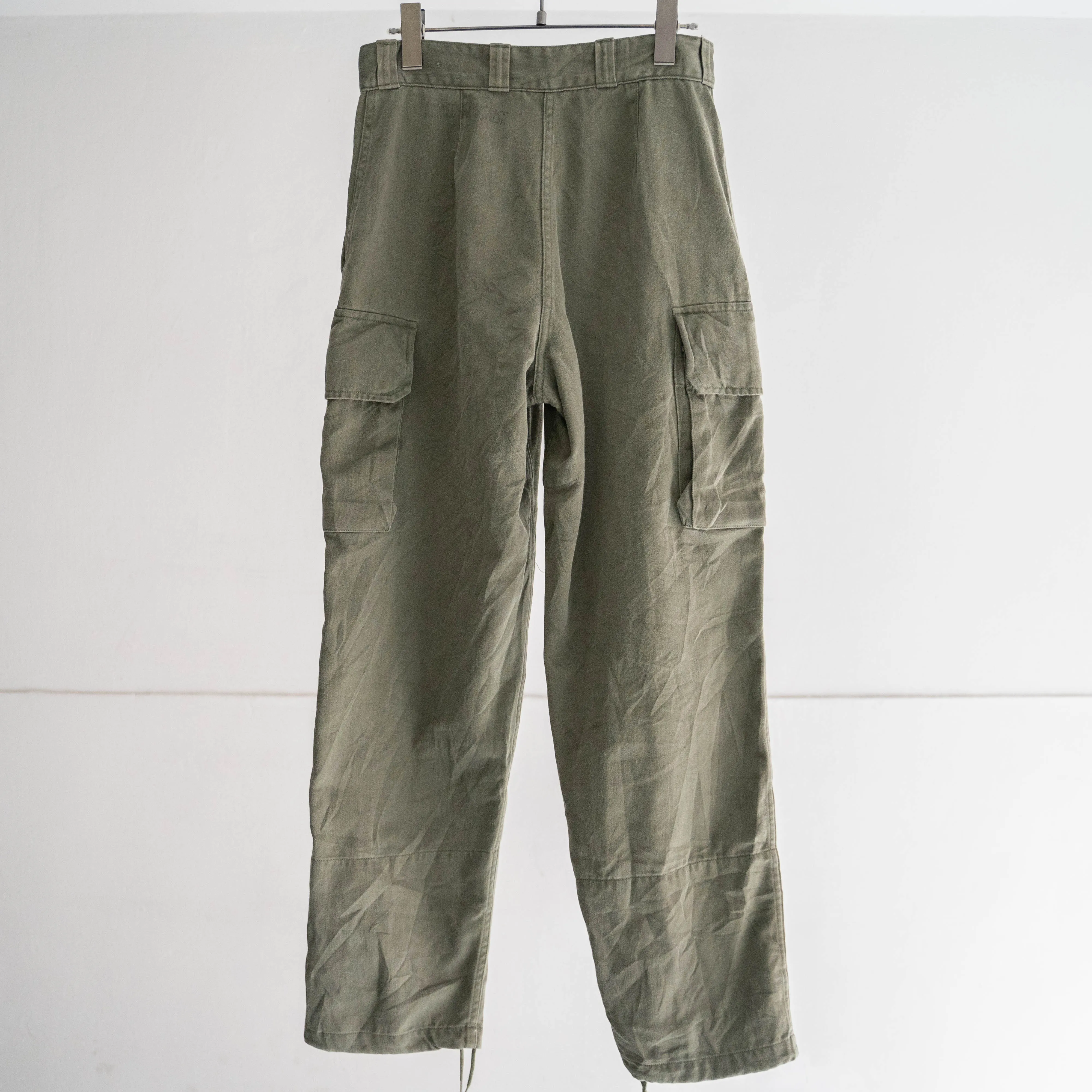 1960-70s French military m64 cargo pants -2