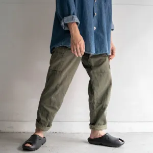 1960-70s French military m64 cargo pants -2