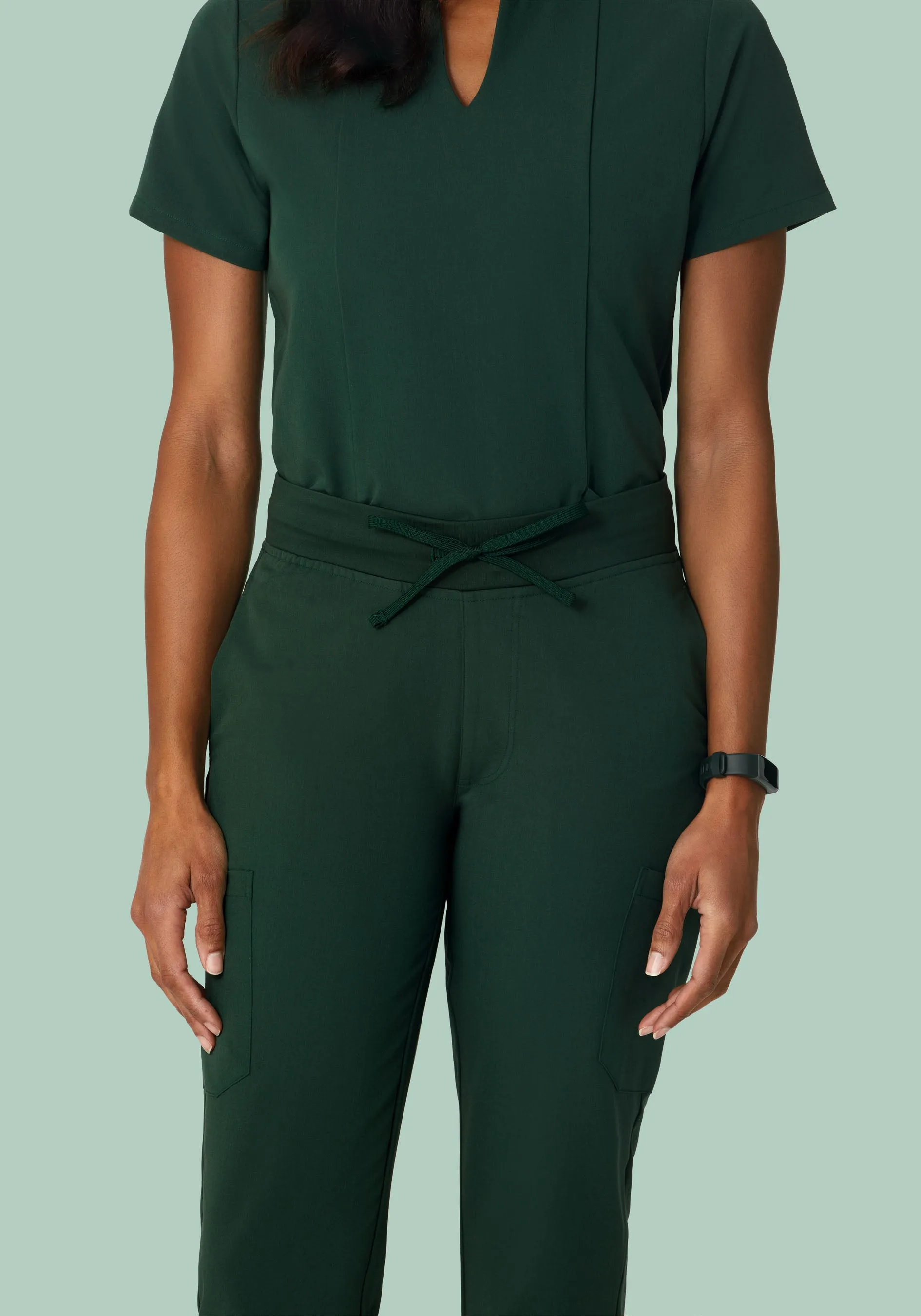 9 Pocket Cargo Pants Midnight Green