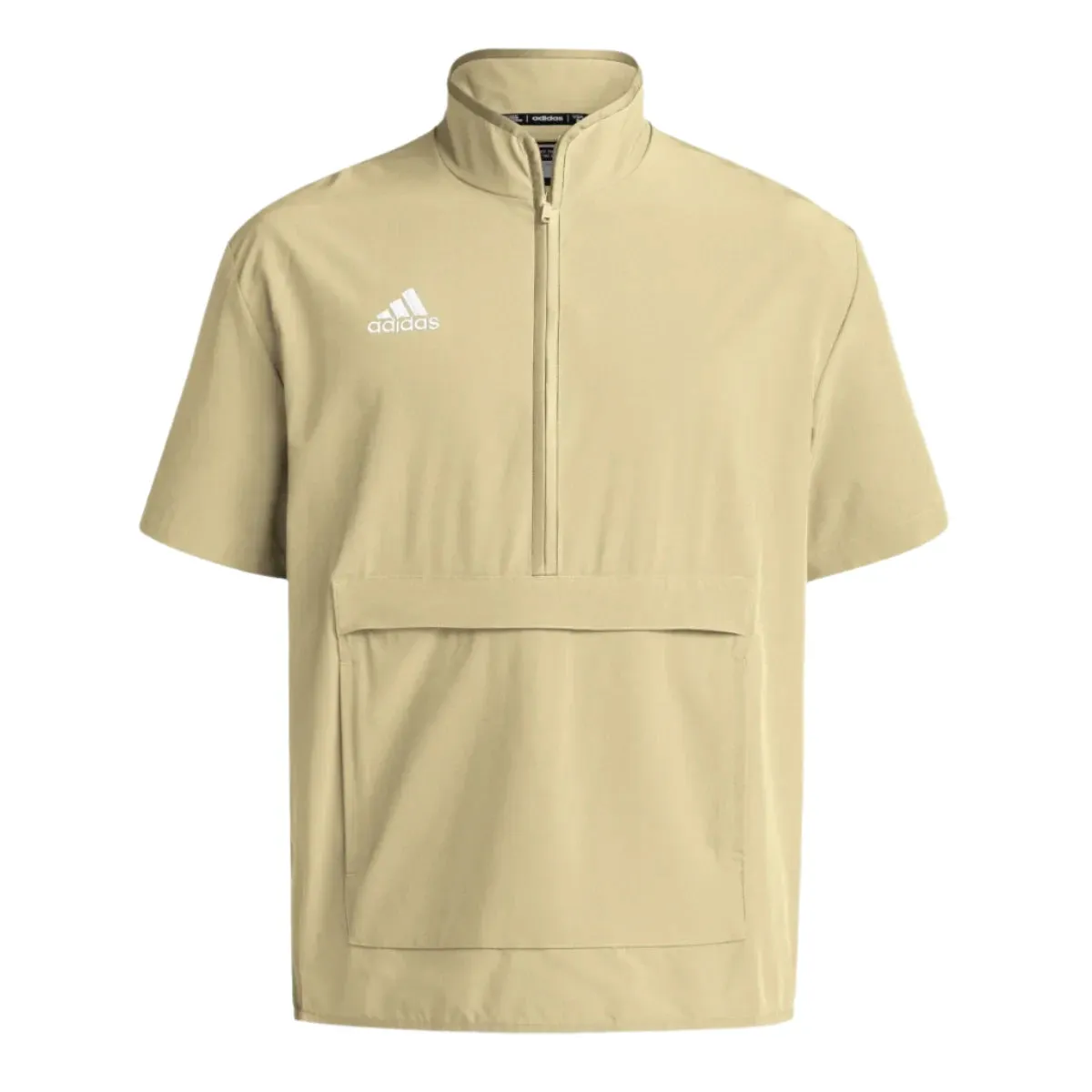 adidas Men's Coach Short Sleeve 1/4 Zip Jacket