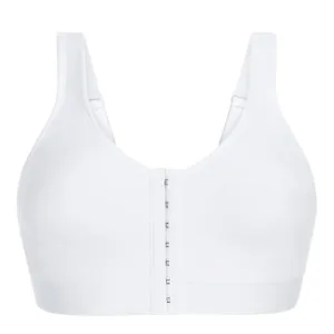 Amoena Ester Mastectomy Front Closure Bra White