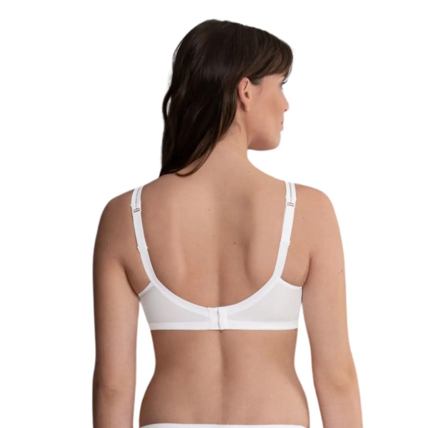 Anita Nastasja Wire-free Mastectomy Bra, White | White Anita Bilateral Mastectomy Bras