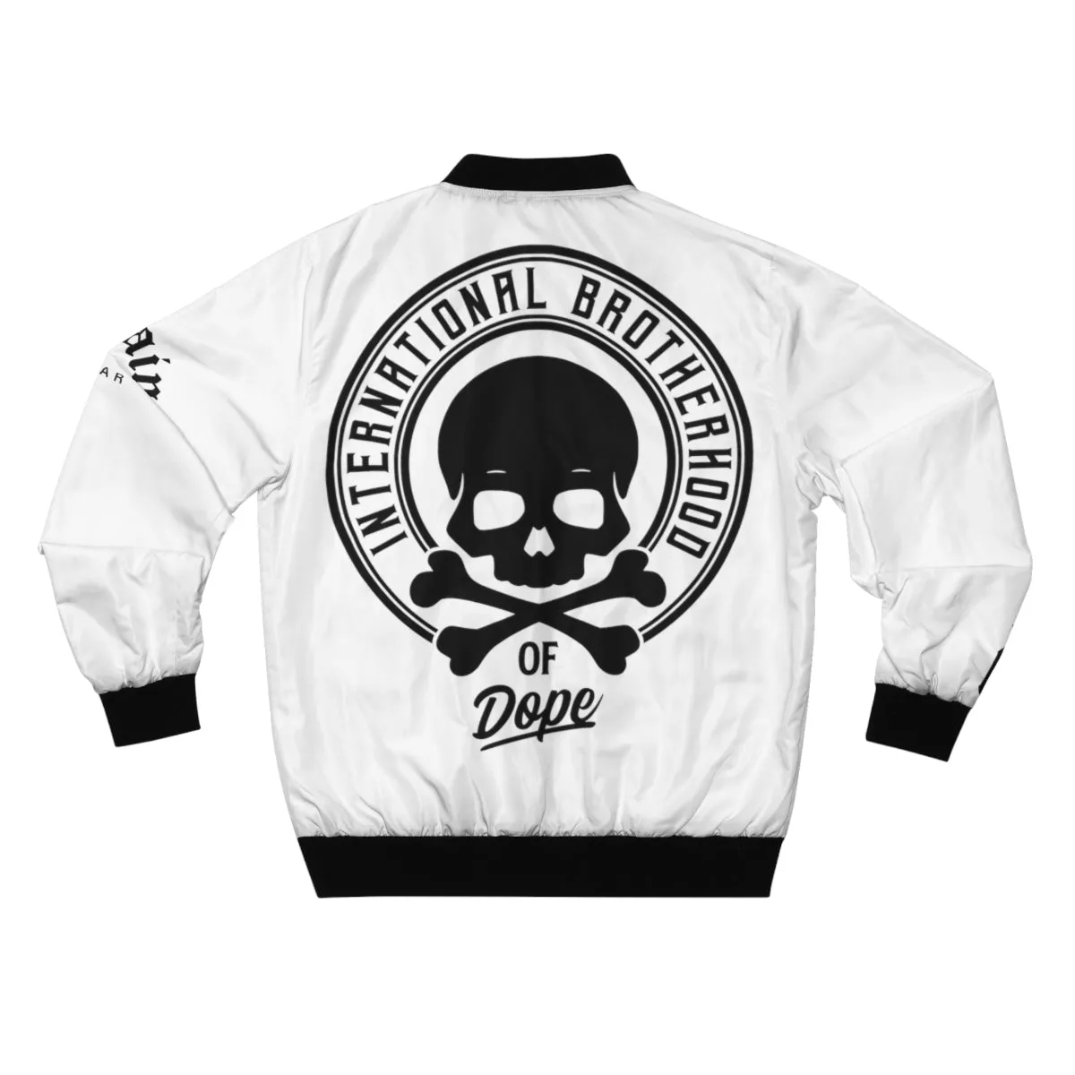 BROTHERHOOD BOMBER JACKET WHITE