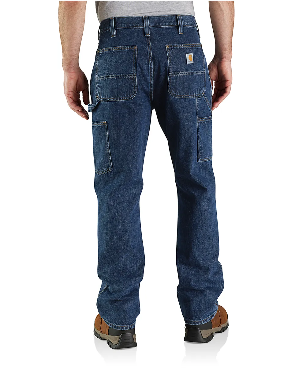 Carhartt Men's Loose Fit Double Front Utility Jeans - Canal