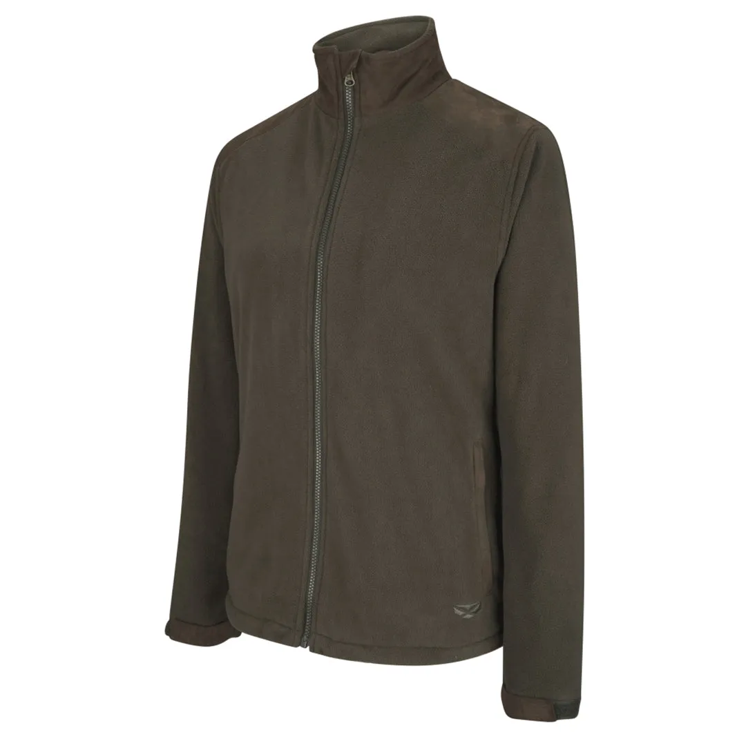 Carrbridge Waterproof Ladies Fleece Jacket - Fen Green by Hoggs of Fife