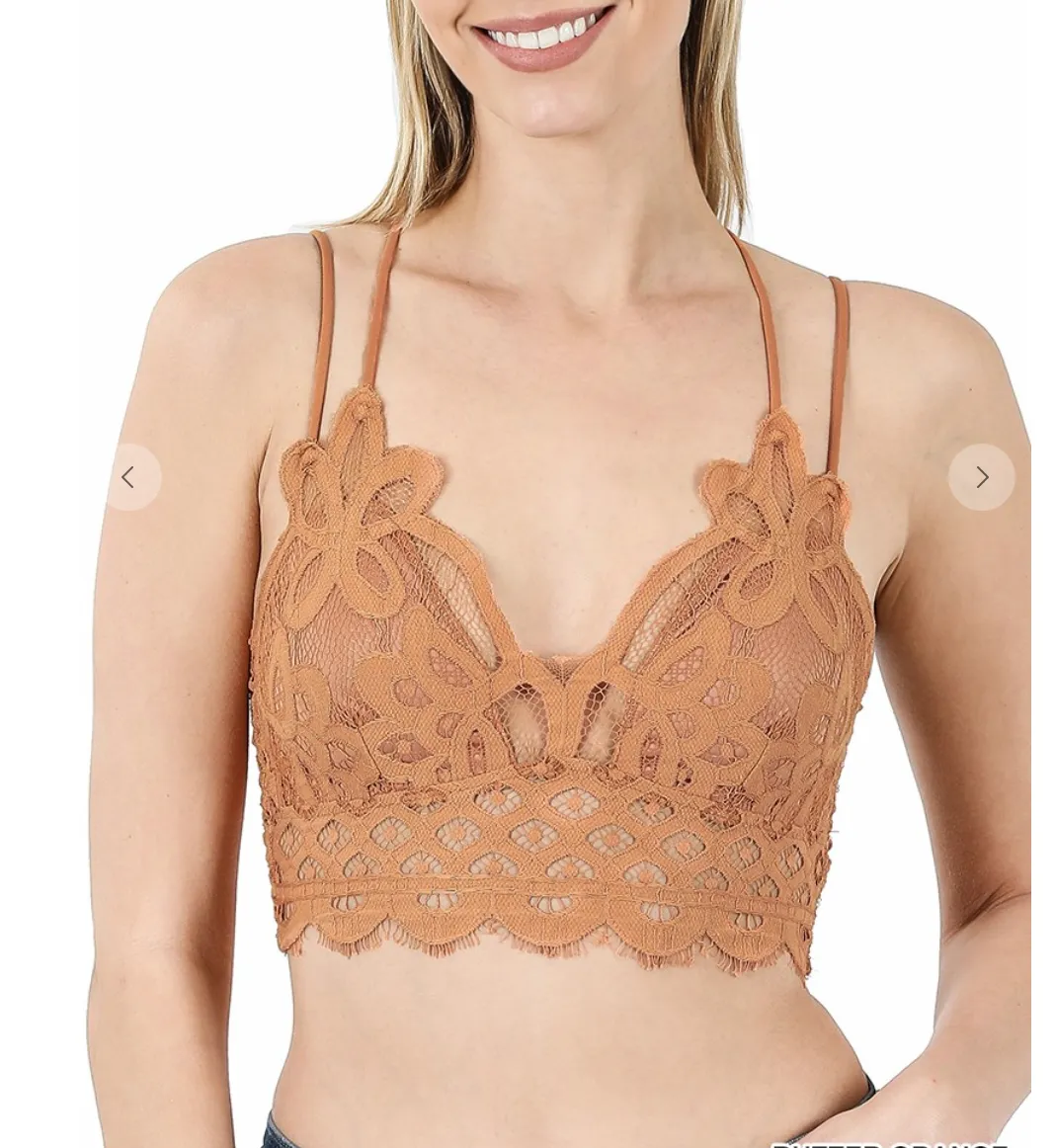 Crochet Bralette - 1X to 3X (#1 selling bralette)