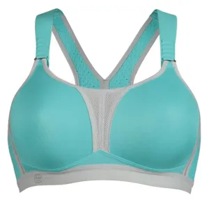 Dynamix Star Sports Bra Non-Wired Blue Grey - Anita Active