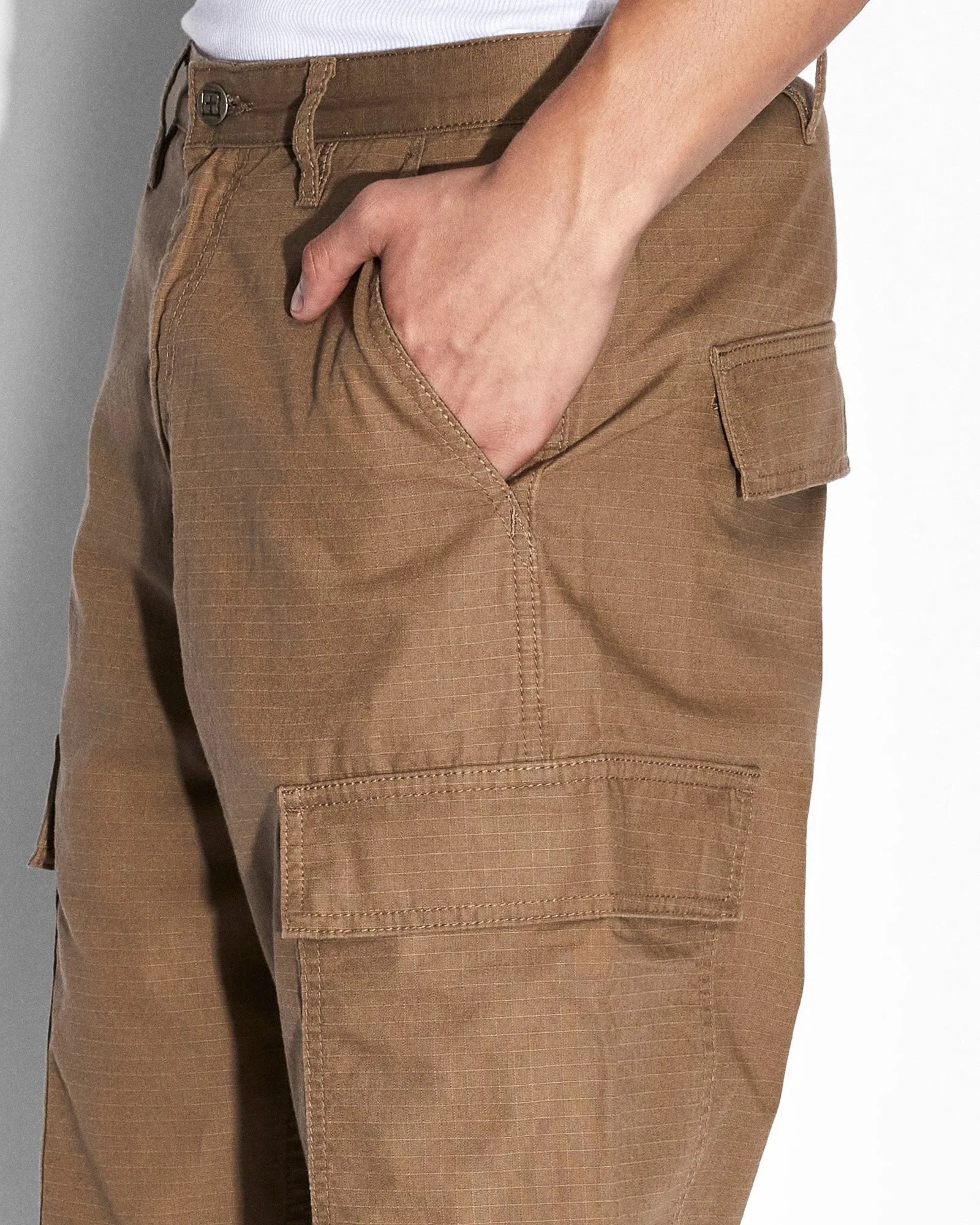 FUGITIVE CARGO PANT DARK TAN