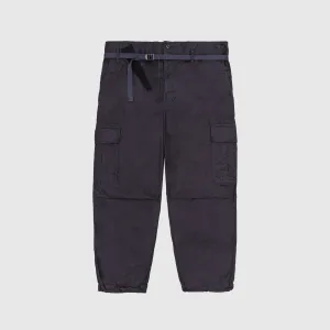 GABARDINE COTTON CARGO PANTS