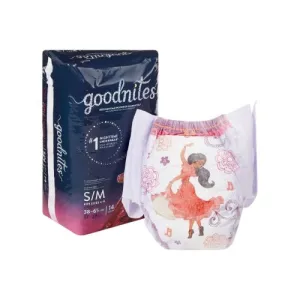 GoodNites Disposable Underwear for Girls Small/Medium Jumbo