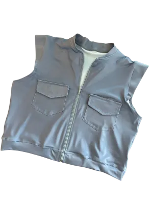 Gray Vest