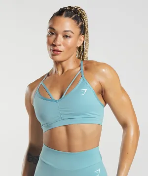 GS Power Sports Bra - Iceberg Blue