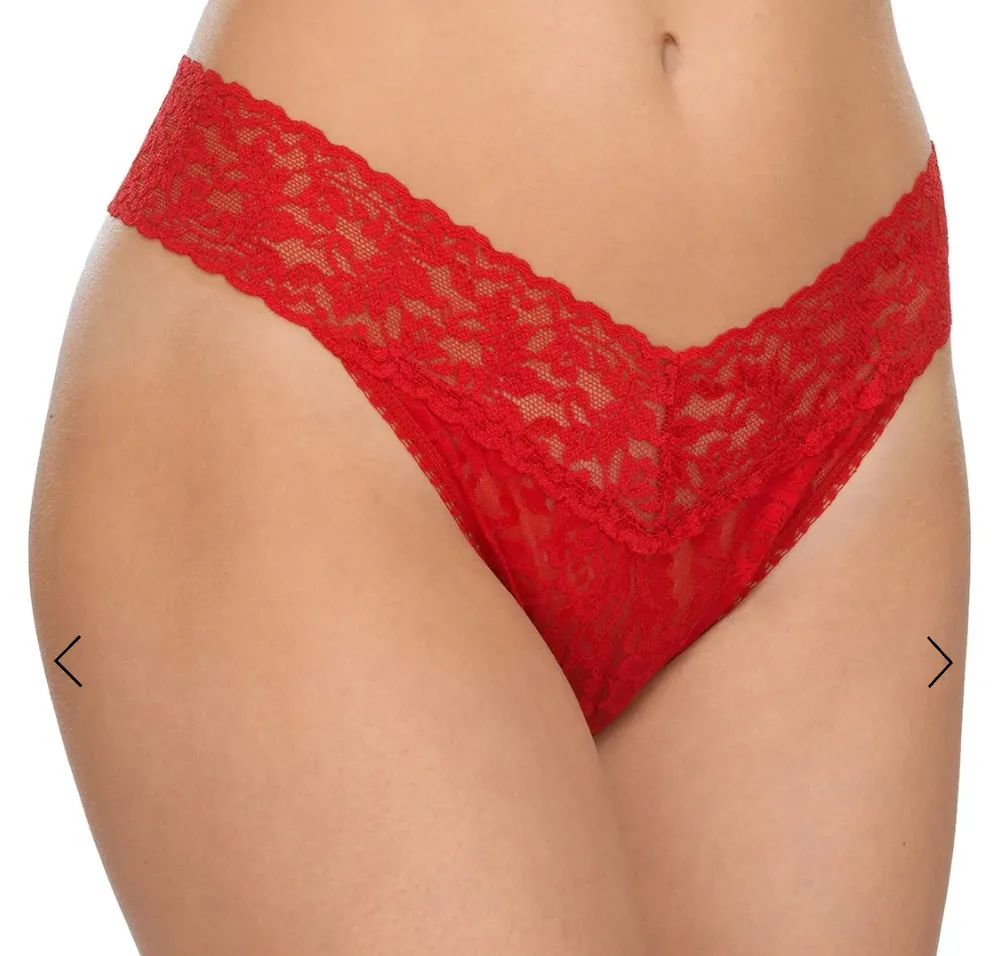 Hanky Panky Original Rise Signature Stretch Lace Thong