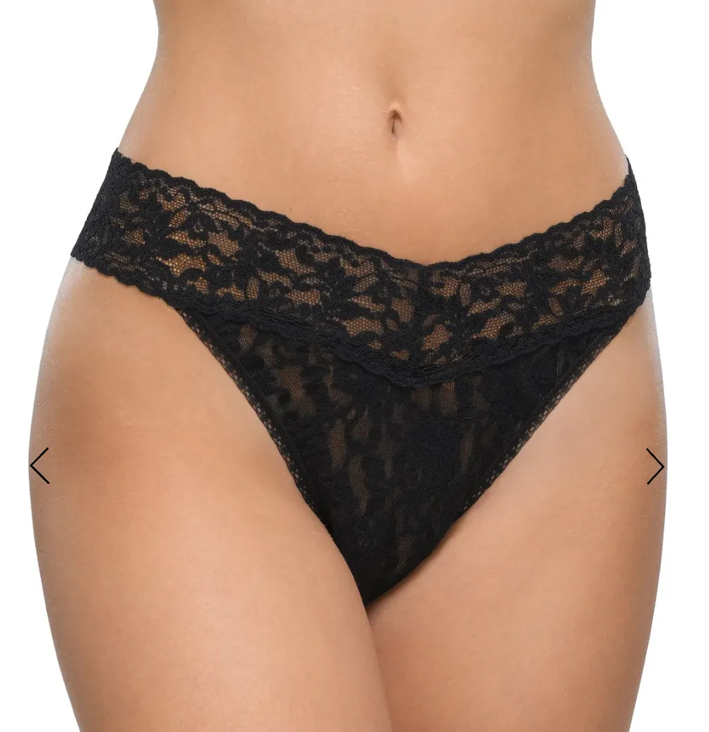 Hanky Panky Original Rise Signature Stretch Lace Thong