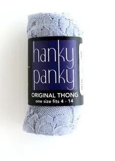 Hanky Panky Original Rise Signature Stretch Lace Thong