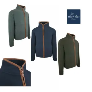 Hazy Blue Finley Mens Full Zip Fleece Jacket