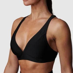 High Tide Bikini Top (Black)