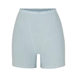 LACE POINTELLE BOXER | SKY