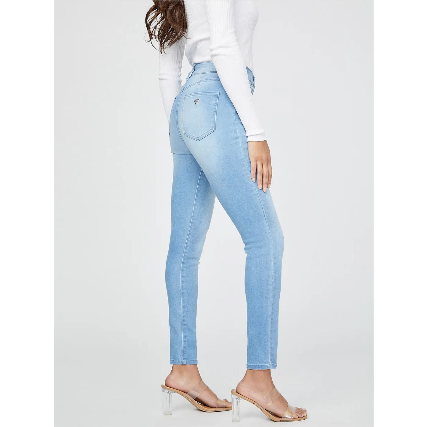 Light Blue High Rise Skinny Jeans