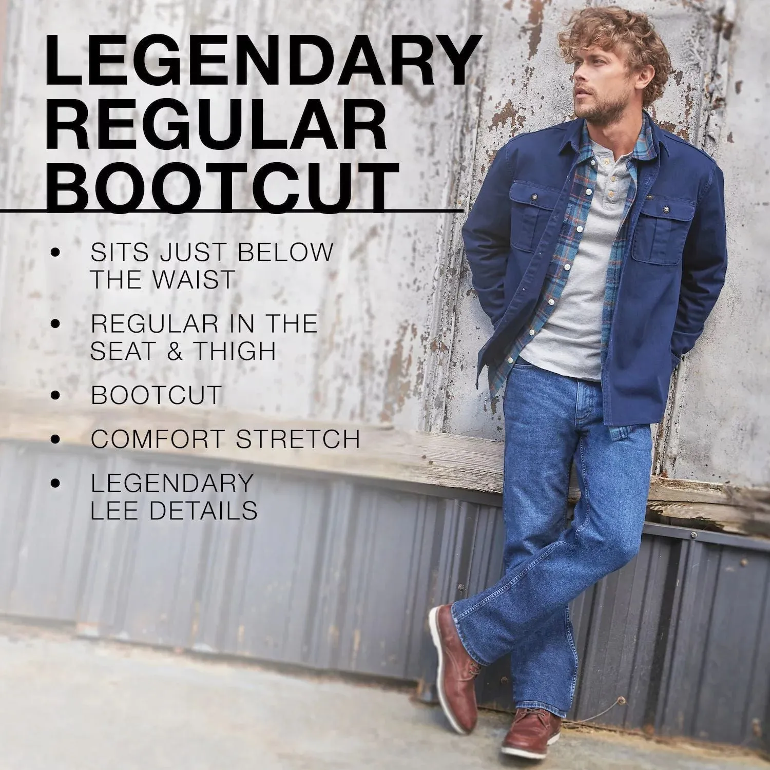 Men's Lee Legendary Bootcut Regular Fit Jeans