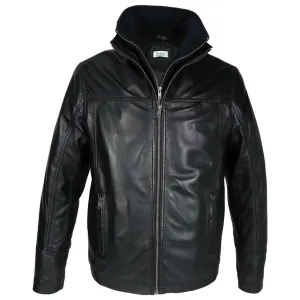 Mens Oxford Csaba Leather Jacket