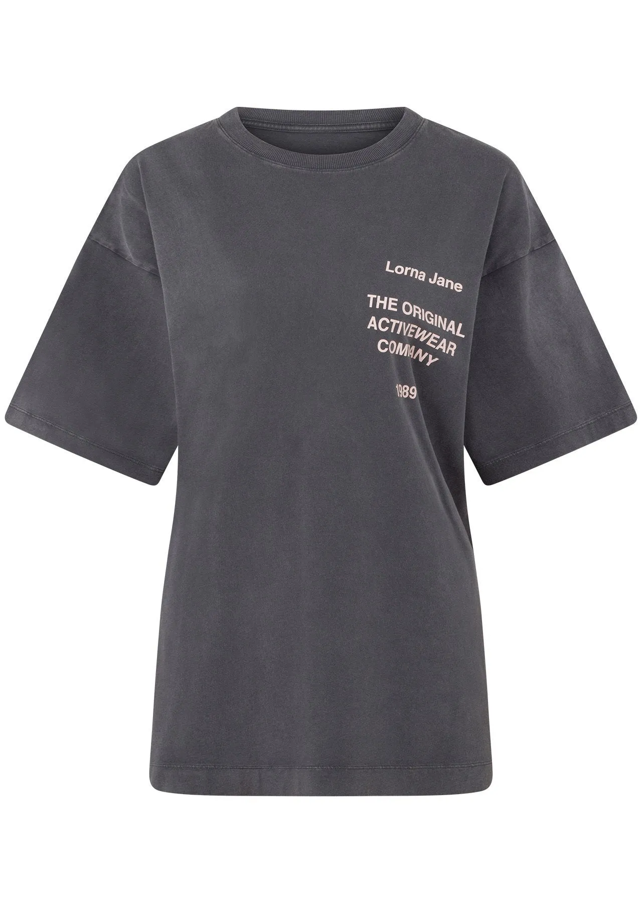 Original Activewear Washed Logo T-Shirt | Titanium