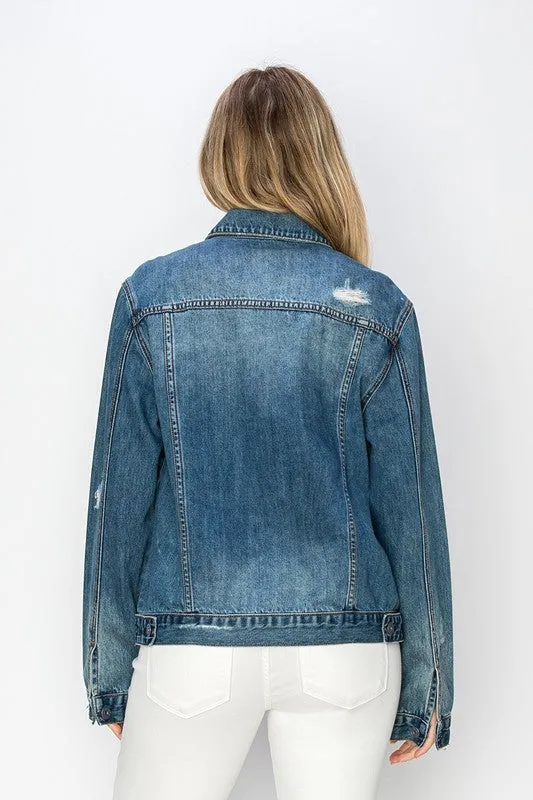 OVERSIZED DENIM JACKET (VARIOUS COLOURS)