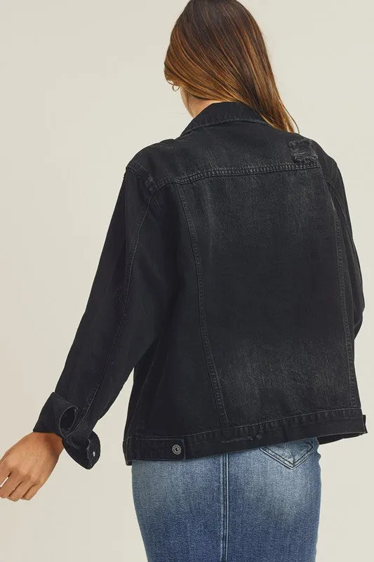 OVERSIZED DENIM JACKET (VARIOUS COLOURS)