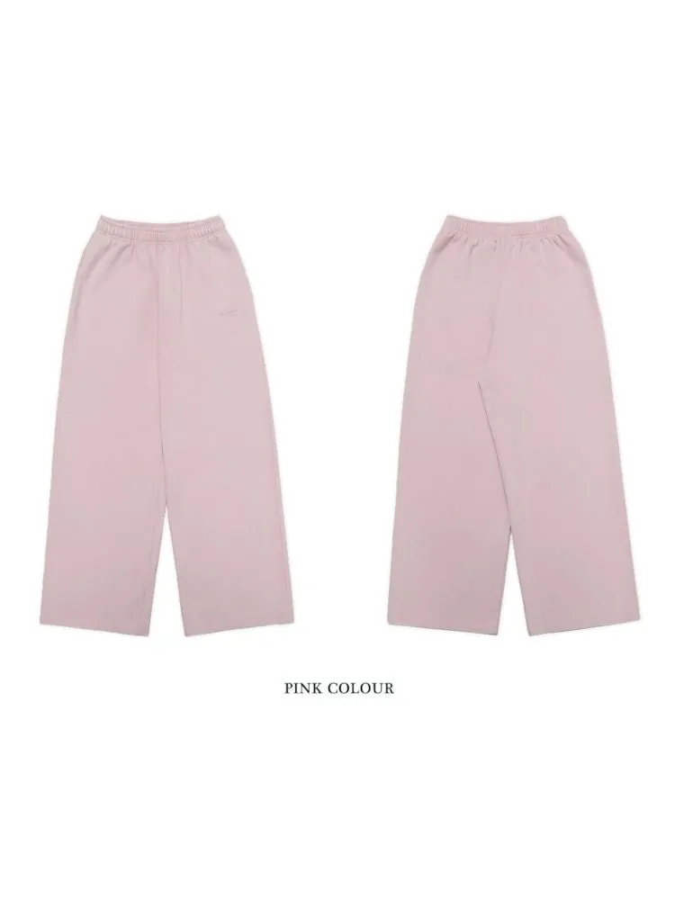 Pink Girls Comfortable Sweat Pants【s0000008640】