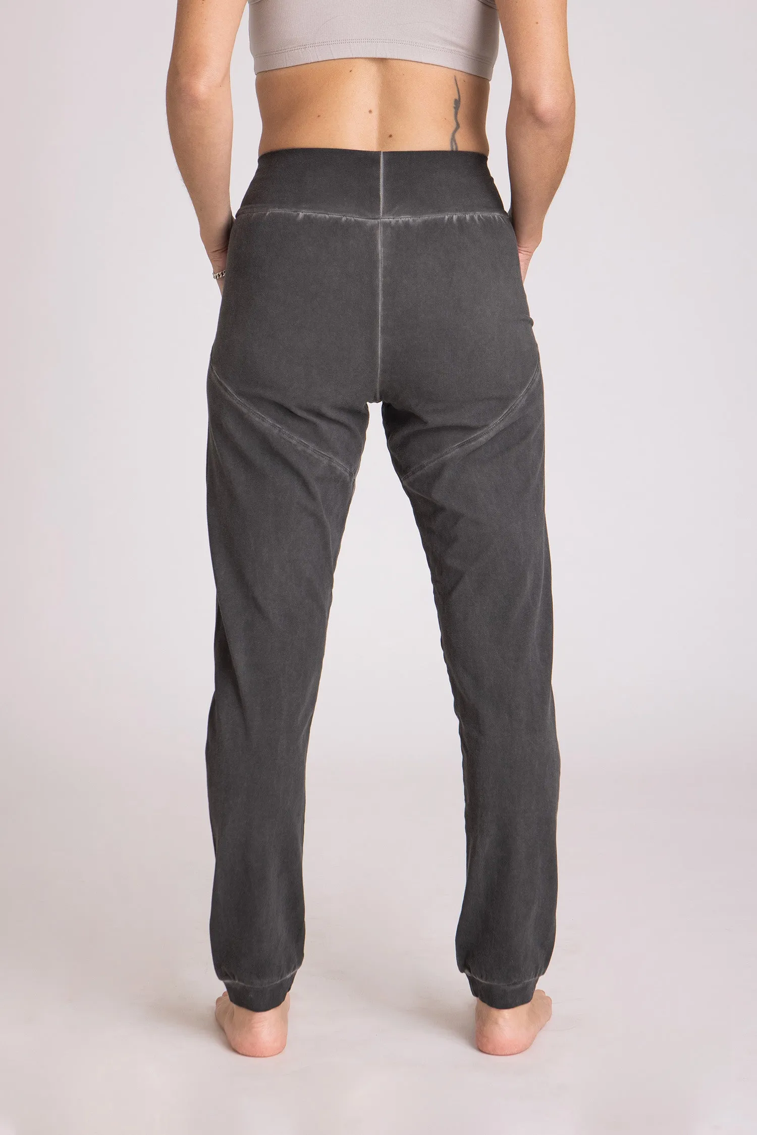 Stonewash Unisex Slouchy Yoga Pants