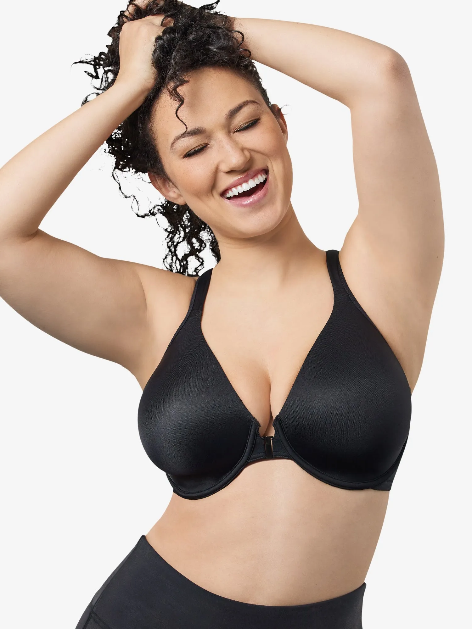 The Brigitte Racerback - Front-Closure Underwire T-Shirt Bra Bundle