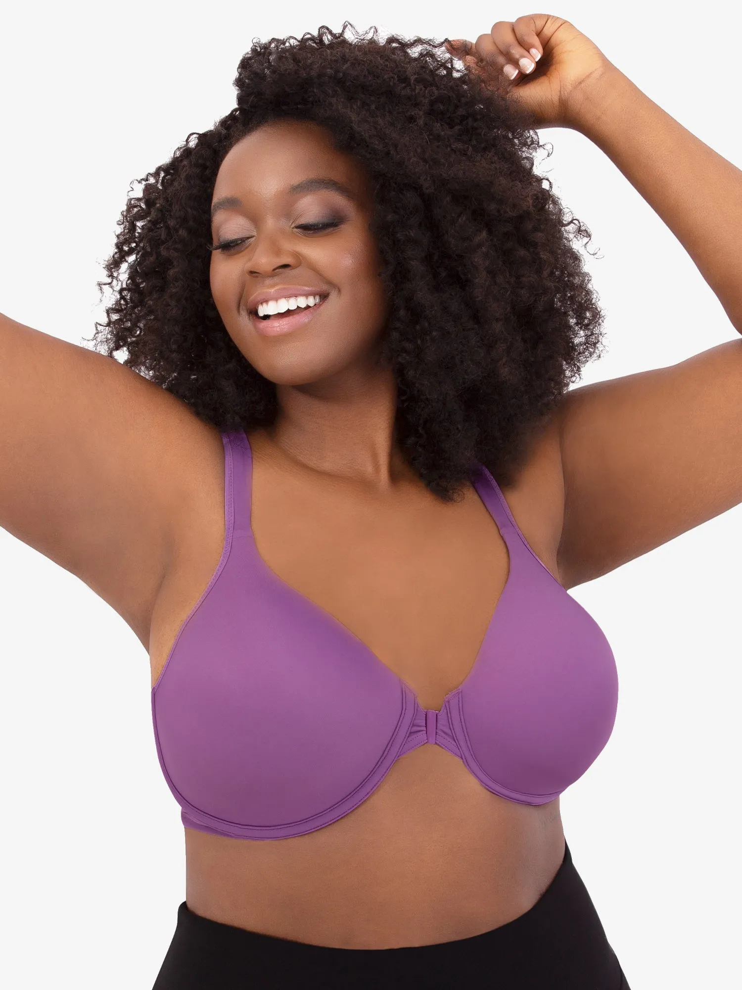 The Brigitte Racerback - Front-Closure Underwire T-Shirt Bra Bundle