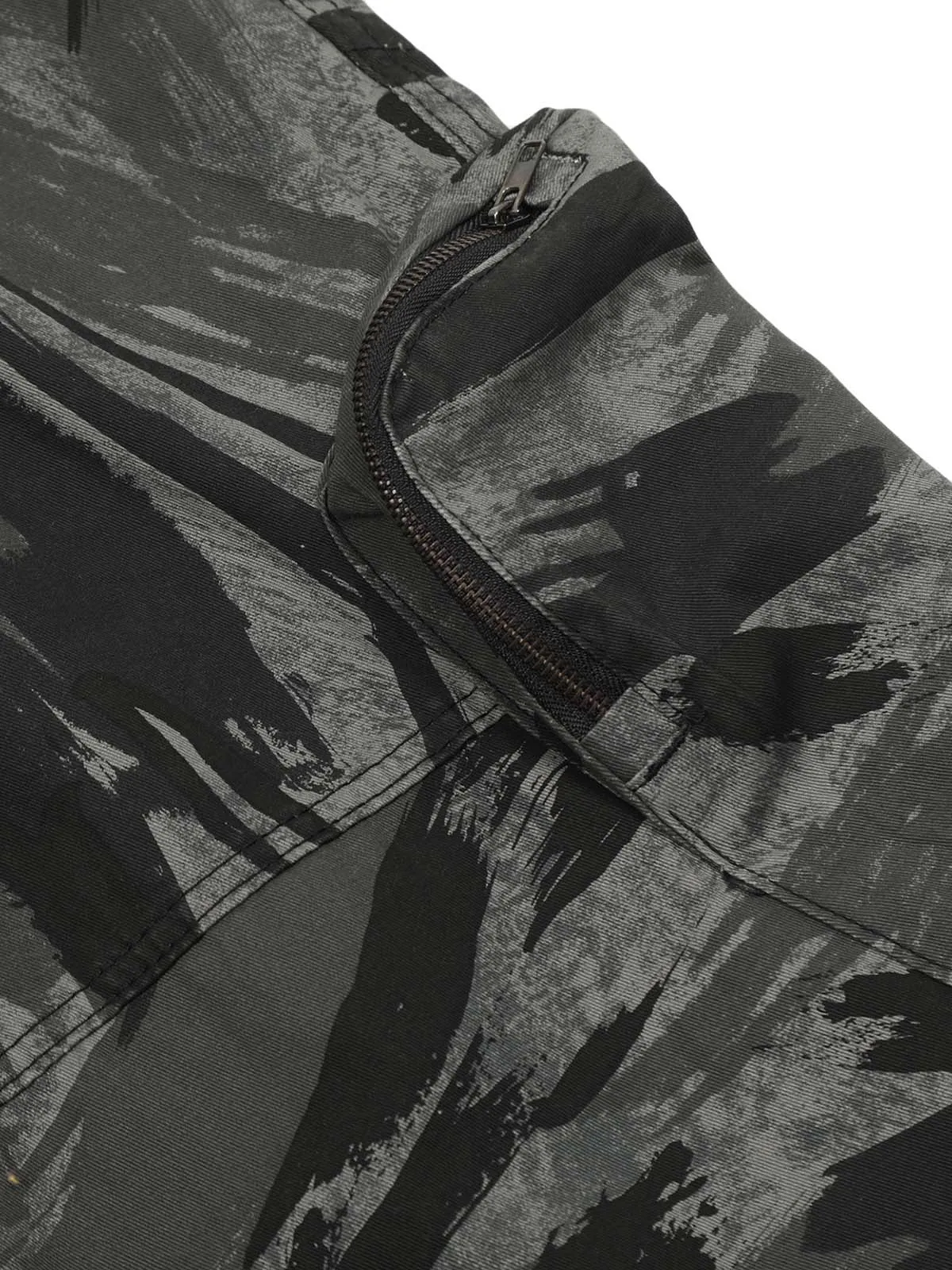 Thesupermade Multi-Pocket Camo Cargo Pants