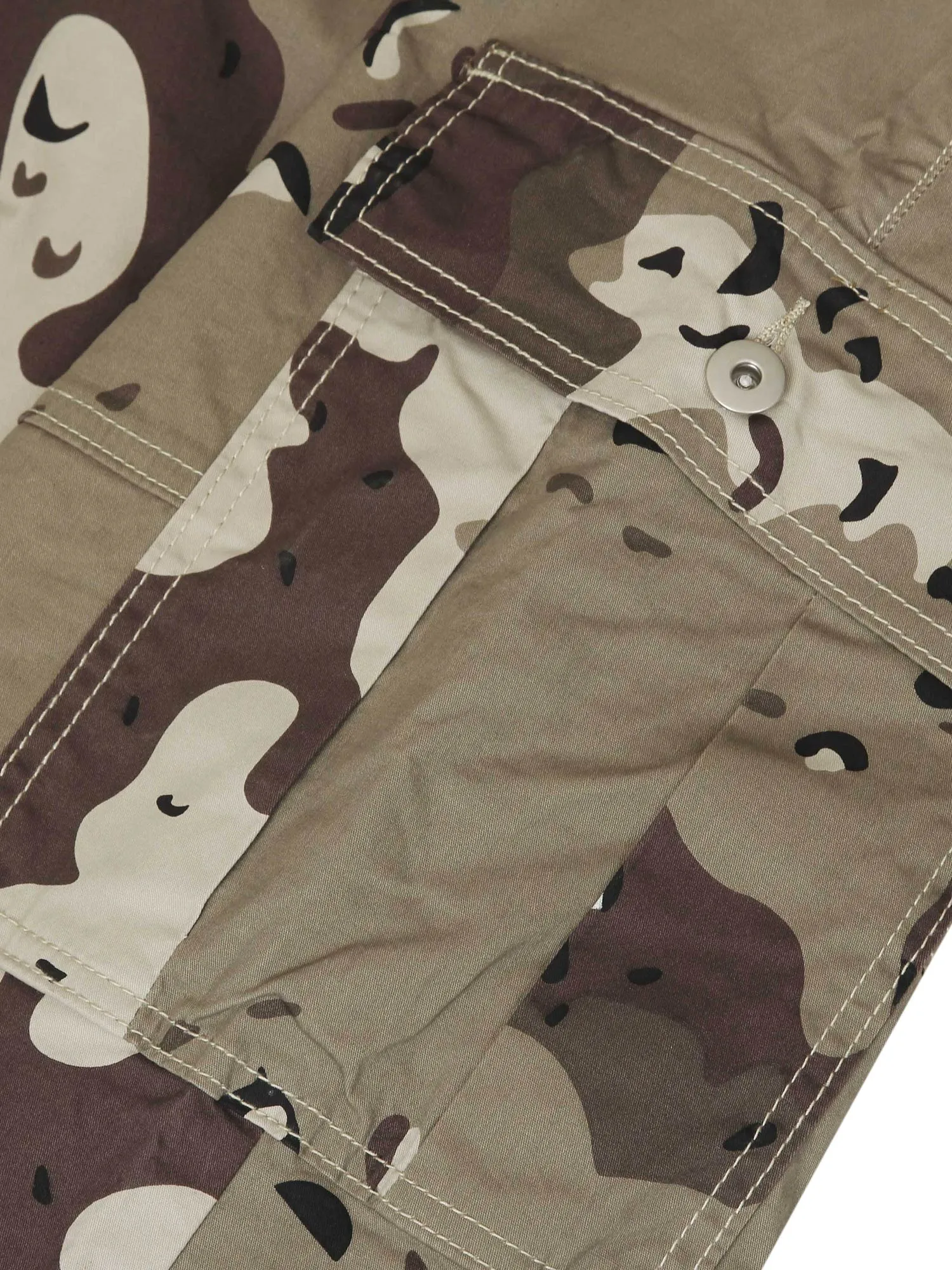 Thesupermade Multi-pocket Cargo Camouflage Pants